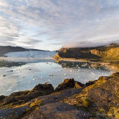 Posterazzi PDDGR01MZW1799LARGE Eqip Sermia Glacier in Denmark's Overseas Territory, Greenland Photo Print, 36 x 24, Multi