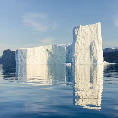 Posterazzi PDDGR01MZW0929LARGE Icebergs in The Uummannaq Fjord System, Northwest Greenland, Denmark Photo Print, 24 x 36, Multi