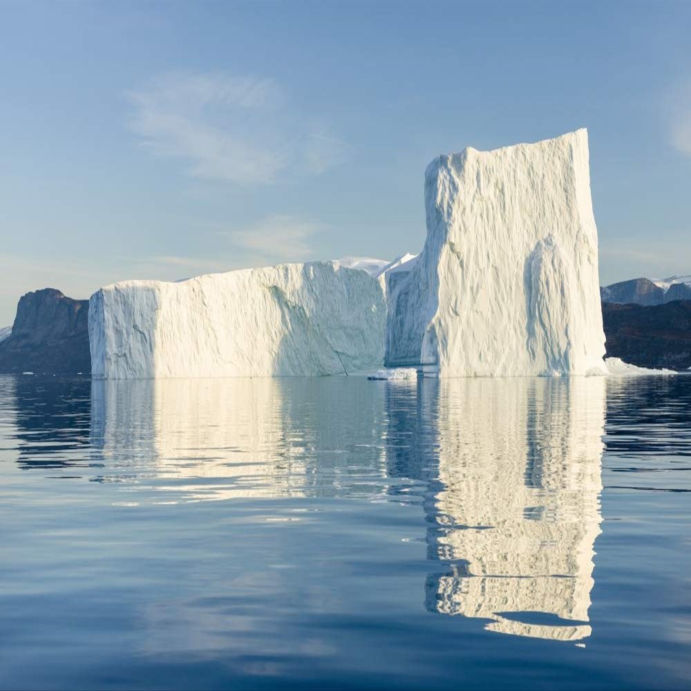 Posterazzi PDDGR01MZW0929LARGE Icebergs in The Uummannaq Fjord System, Northwest Greenland, Denmark Photo Print, 24 x 36, Multi