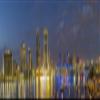 Posterazzi PDDUS10RDY0046LARGE St. Johns River Skyline at Twilight. Jacksonville, Florida Photo Print, 24 x 36, Multi view 1