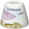 Aito 278403 Leo Lionni Toothbrush Stand, Pen Holder, Approx. 2.0 x 1.6 inches (5 x 4 cm), Swimmy, Mino Ware Made in Japan view 1