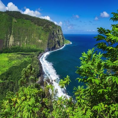 Posterazzi PDDUS12RBS0490 Waipio Valley, Hamakua Coast, The Big Island, Hawaii, USA Photo Print, 18 x 24, Multi