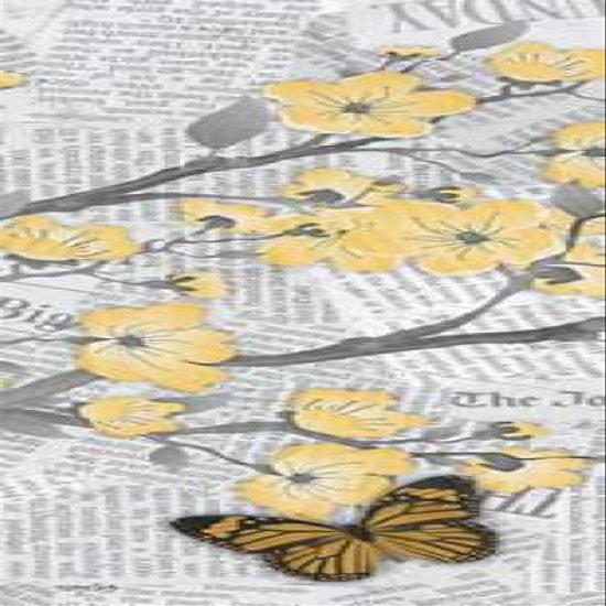 Posterazzi PDXDSPL247BLARGE Cherry Blossom Bflies 2 Photo Print, 12 x 36, Multi