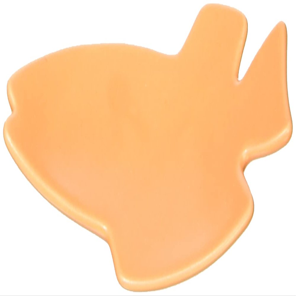 Aito 278215 Leo Lionni Swimmy, Bean Plate, Approx. 3.1 x 1.6 inches (8 x 4 cm), Friends Orange, Seto Ware, Made in Japan