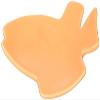 Aito 278215 Leo Lionni Swimmy, Bean Plate, Approx. 3.1 x 1.6 inches (8 x 4 cm), Friends Orange, Seto Ware, Made in Japan view 1