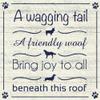 Posterazzi PDXGLSQ105BLARGE Wagging Tail Photo Print, 24 x 24, Multi view 1