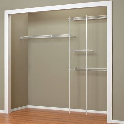 5 to 8-Ft. Shelf & Rod Closet Organizer Kit