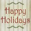 Posterazzi PDXKARC158BLARGE Happy Holidays Photo Print, 36 x 24, Multi view 1