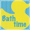 Posterazzi PDXGLSQ030BLARGE Bath Time Ducky Photo Print, 24 x 24, Multi view 1