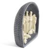 The Barrington Garage Hand Carved African Soapstone 6-inch Cove Nativity view 2