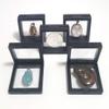 Black Transparent 3D Floating Frame Display Holder/Box/Frames for Challenge Coins, AA Medallions, Antique, Jewelry, 2.75 x 2.75 x 0.75 Inches (Set of 5 pcs) view 1