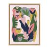 Kate and Laurel Sylvie Myriam's Garden Framed Canvas Wall Art by Myriam Van Neste, 18x24 Natural, Nature-Inspired Wall Decor view 1