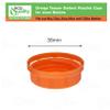 [600 PACK] 38MM Orange Tamper Evident Ratchet Caps/Lids by EcoQuality view 3