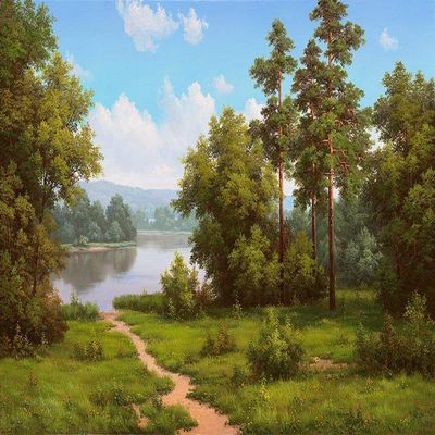 Posterazzi PDXBV10LARGE Path Photo Print, 36 x 21, Multi