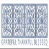Posterazzi PDXCIN1189LARGE Grateful, Thankful, Blessed Photo Print, 36 x 9, Multi view 1