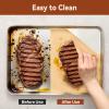 200 Pcs Parchment Paper Sheets, 12 x 16 Inch, Precut Non-Stick Parchment Sheets for Baking, Cooking, Grilling, Air Fryer and Steaming - Unbleached, Fit for Half Sheet Pans view 4
