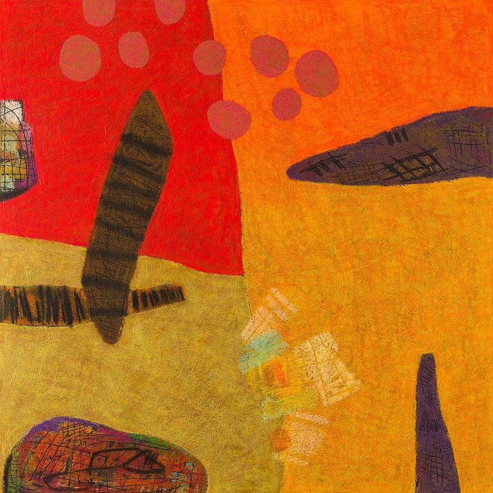 Posterazzi PDXD2007DLARGE Conversations in The Abstract #29 Photo Print, 24 x 24, Multi