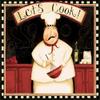 Posterazzi PDXDDP5SQ012BLARGE Lets Cook with Wine Photo Print, 24 x 24, Multi view 1