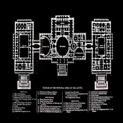 Posterazzi DPI12327849LARGE Principal Story of The Capitol Building Photo Print, 38 x 24, Multi