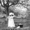 Posterazzi DPI12327075LARGE Scene from Little Miss Muffet Sat On Her Tuffet,cracket Nursery Rhyme Enacted by Chidren from Magic Lantern Slide Circa 1900 Photo Print, 30 x 36, Multi view 1