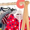 TOPBATHY 30 Pack Clothes Size Dividers Round Plastic Closet Dividing Rings 3.54 Inch Clothing Sorting Organizer for T-Shirts Jackets Pants view 2