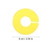 TOPBATHY 30 Pack Clothes Size Dividers Round Plastic Closet Dividing Rings 3.54 Inch Clothing Sorting Organizer for T-Shirts Jackets Pants view 3