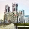 Posterazzi DPI12513308LARGE Magic Lantern Slide 1900. York Minster Circa 1896 Hand Coloured Photo Print, 24 x 30, Multi view 1