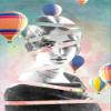 Posterazzi PDXMF9690420LARGE Cleo De Merode Baloons Photo Print, 24 x 36, Multi view 1