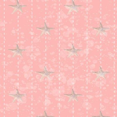 Posterazzi PDXMHRC229FLARGE Whimsical Starfish Bubble Stitch Photo Print, 24 x 36, Multi
