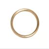 6 x Curtain Drape Rod Rings Brass 32MM OD 27MM ID view 1