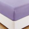 Comfort Bed Store Estilo Collection Solid 800 Series 3PC Organic Cotton Duvet Set (1 Duvet Cover, 2 Pillowcases) Comfort, Care and Cozy Set, Lilac, Twin XL view 4
