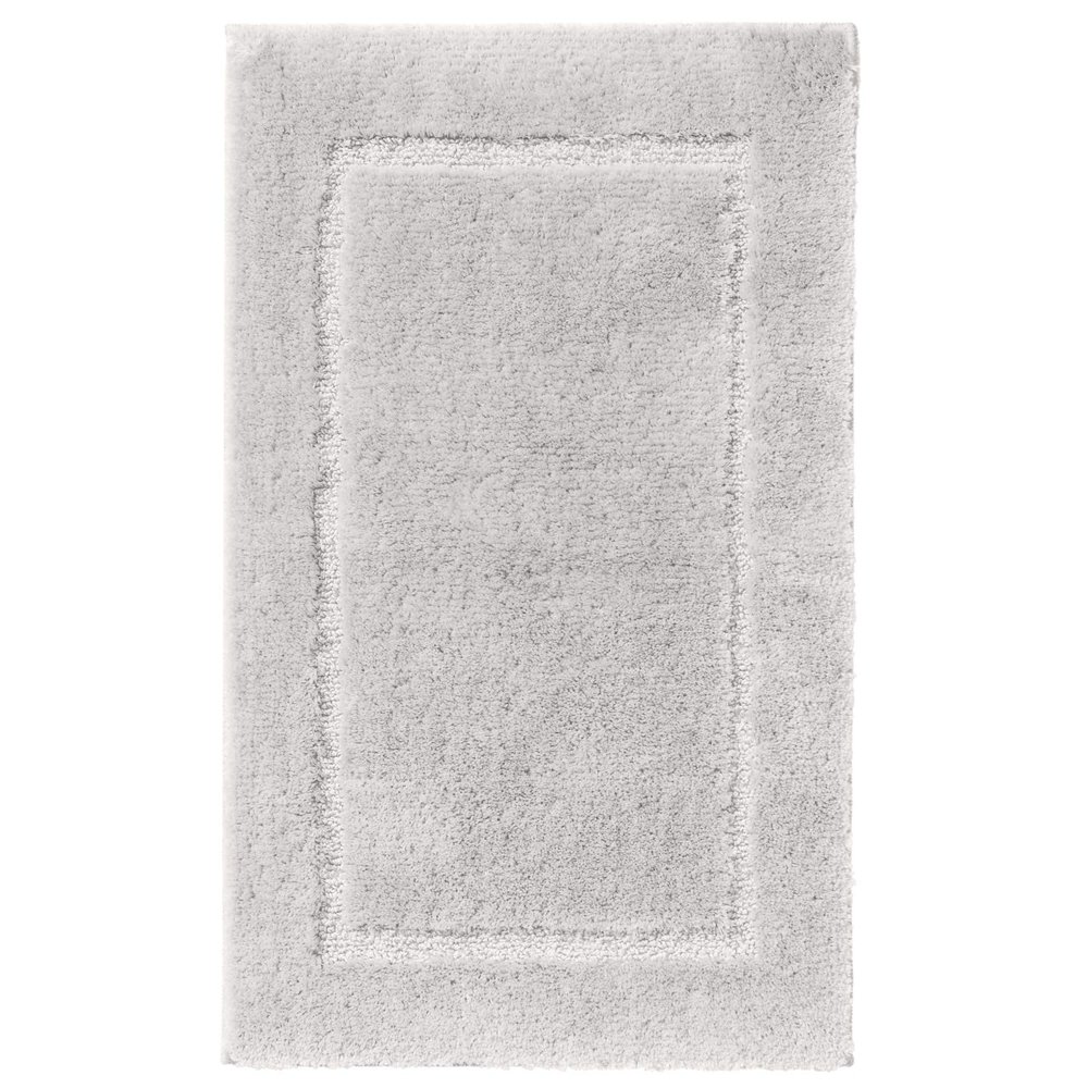 BrylaneHome BH Studio Luxe Bath Rugs - 20" W 60" L, Gray