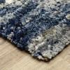 Oriental Weavers Aspen Shag Area Rug - 2061L - 5'3" x 7'6" - in Grey/Blue - Plush Soft Shag, Modern Style, Stain Resistant, Cushion Feel, Bedroom, Office Rug view 3