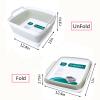 FOSJGO Collapsible Dish Basin with Drain Plug and Carry Handles - 9L Capacity, Portable Sink Tub for Camping and RV view 4