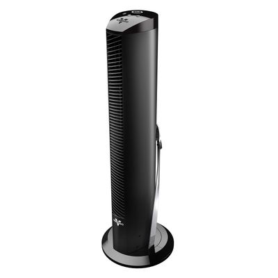 Vornado OSCR32 32" Oscillating Air Circulator Tower Fan with Remote Control, Timer, Standalone, Black
