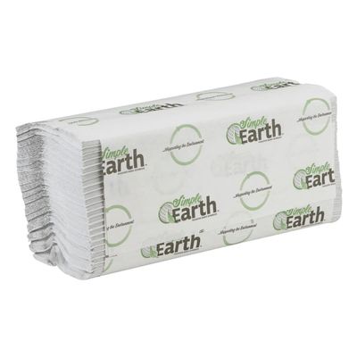 Empress S1010 White 10 x 12.75 In C-Fold Premium Towel - 2400 / CS