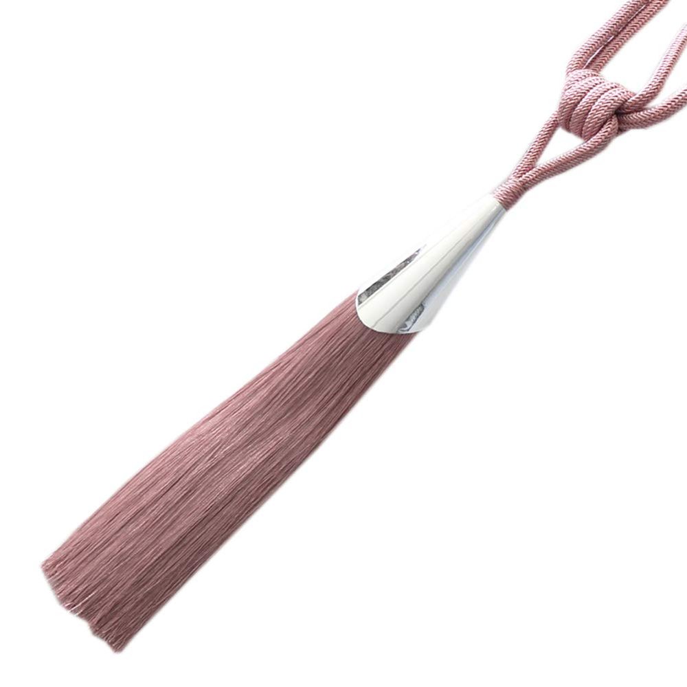 1 Pair Curtains Buckle Rope Drapery Tassels Curtain Tiebacks Creative Curtain Tassel Holdbacks Curtain Decoration Curtain Rope Tiebacks (Pink)