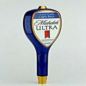 Michelob Ultra Paddle Signature Pub Style Tap Handle Beer Keg Marker