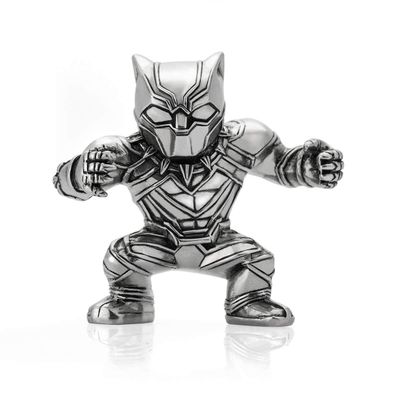 Royal Selangor Hand Finished Marvel Collection Pewter Black Panther Mini Figurine Gift