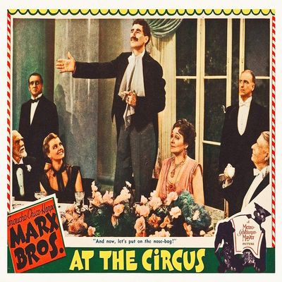 Posterazzi PDX486703LARGE Marx Brothers - at The Circus 08 Photo Print, 36 x 24, Multi