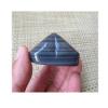 Healing Crystal Black Obsidian Heart Love Single Side with Rainbow Eye Palm Stone Pocket Worry Stone for Reiki Energy Balancing (Black Obsidian with Rainbow Eye Love Heart) view 4