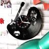 studioRUTART Decorative Wall Clock Frank Zappa Made of Vinyl Record Decor Handmade Design - Gifts idea Birthday, Wedding, Anniversary, Women, Men, Friends, Girlfriend Boyfriend and Teens view 2