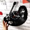 studioRUTART Decorative Wall Clock Frank Zappa Made of Vinyl Record Decor Handmade Design - Gifts idea Birthday, Wedding, Anniversary, Women, Men, Friends, Girlfriend Boyfriend and Teens view 3