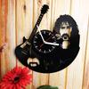 studioRUTART Decorative Wall Clock Frank Zappa Made of Vinyl Record Decor Handmade Design - Gifts idea Birthday, Wedding, Anniversary, Women, Men, Friends, Girlfriend Boyfriend and Teens view 4