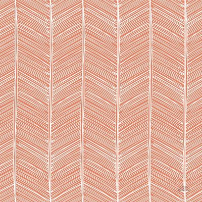Posterazzi PDX52018LARGE Seaside Village Pattern XIIA Photo Print, 24 x 24, Multi