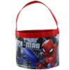 Marvel Spider-Man Boys Collapsible Nylon Gift Basket Bucket Tote Bag (One Size, Red/Blue) view 1