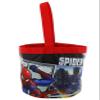 Marvel Spider-Man Boys Collapsible Nylon Gift Basket Bucket Tote Bag (One Size, Red/Blue) view 2