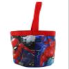 Marvel Spider-Man Boys Collapsible Nylon Gift Basket Bucket Tote Bag (One Size, Red/Blue) view 4