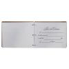 LifeSong Milestones Personalized 15th Wedding Anniversary Guest Book for Couple - Husband and Wife 15 Years of Marriage Celebration, Wooden Walnut Signature Registry Guest Book (Walnut) view 2