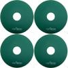 4 Silicone FLAT Dehydrator Sheets fits Nesco NON-Toxic Round Dehydrators Circle Mat Liner ReUsable Flexible Non Stick - 4 FLAT Sheets view 1